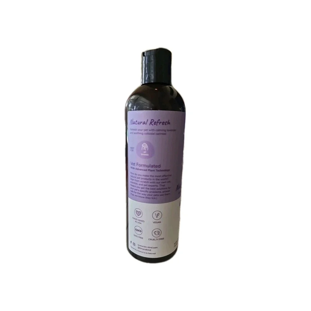 Oatmeal Natural Shampoo, For Dogs + Cats, Lavender, 12 fl oz (354 ml)